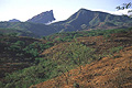 Blick zur Serra da Antonia (Santiago)