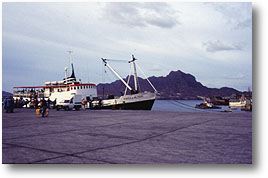 Die 'Ribeira do Paúl' im Hafen von Mindelo