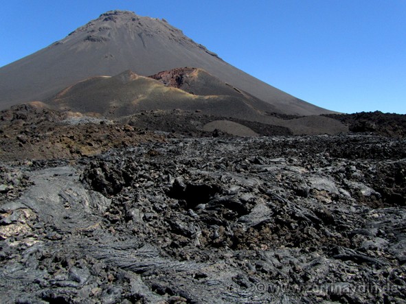 Lavafluss vom Ausbruch des Pico Pequeno 1995