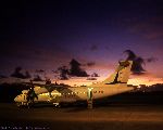 Cabo Verde: Sonnenaufgang über Praia Airport